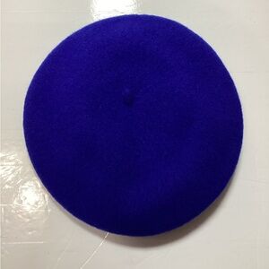 P.R.T. ultra basque Chic Royal Blue Beret 100% wool